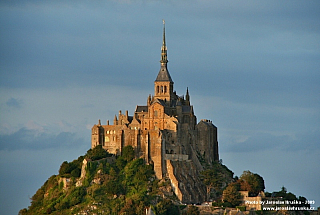 Mont-Saint-Michel v Normandii (Francie)