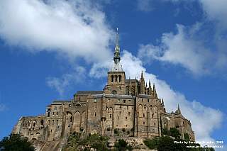 Mont-Saint-Michel v Normandii (Francie)