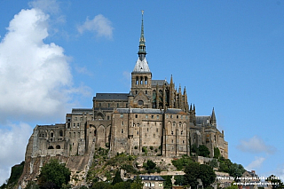 Mont-Saint-Michel v Normandii (Francie)