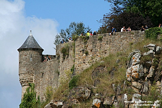 Mont-Saint-Michel v Normandii (Francie)