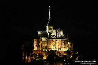 Mont-Saint-Michel v Normandii (Francie)