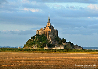 Mont-Saint-Michel v Normandii (Francie)