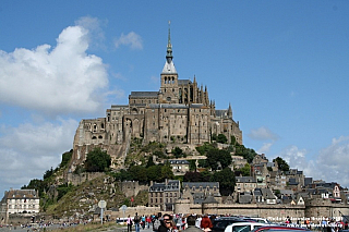 Mont-Saint-Michel v Normandii (Francie)