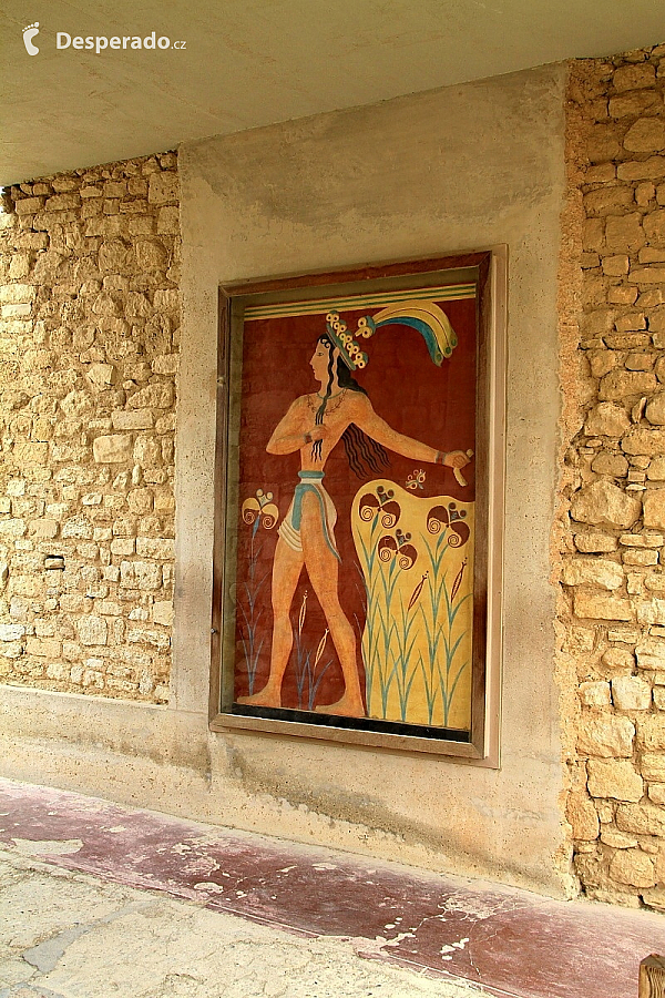 Knóssos na Krétě (Řecko)