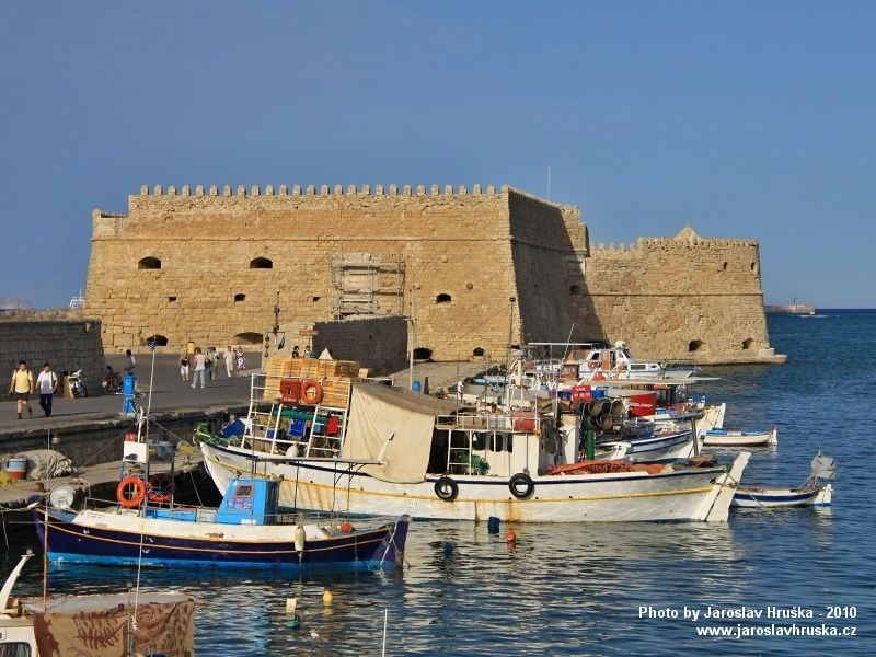 Herakleion (Iraklio) na Krétě (Řecko)