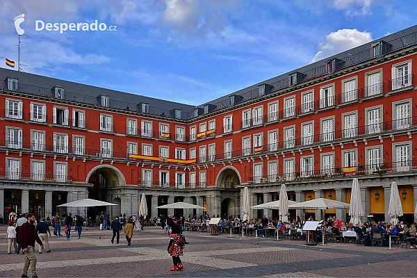 Plaza Mayor v Madridu (Španělsko)