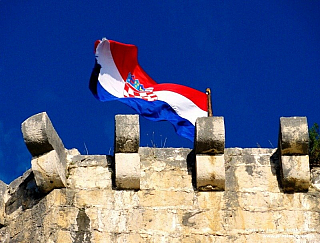 Hrad Kamerlengo v Trogiru (Chorvatsko)