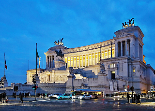 Altare della Patria v Římě (Itálie)