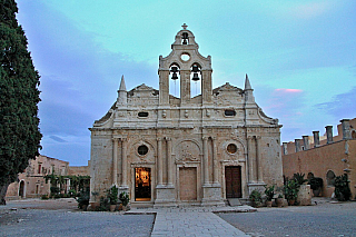 Ortodoxní klášter Moni Arkadiou na Krétě (Řecko)