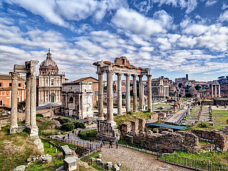 Forum Romanum bylo centrem starověkého Říma