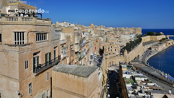 Upper Barrakka Gardens ve Vallettě (Malta)
