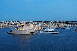 Upper Barrakka Gardens ve Vallettě (Malta)