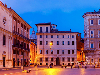 Piazza Navona v Římě (Itálie)