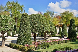 El Retiro Park v Madridu (Španělsko)