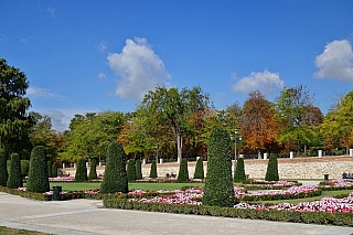 El Retiro Park v Madridu (Španělsko)