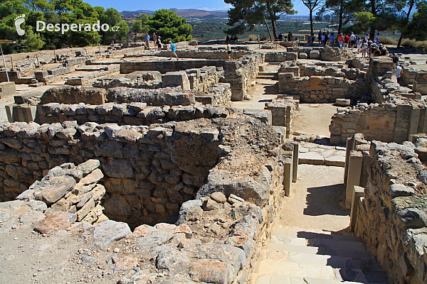 Phaistos na Krétě (Řecko)