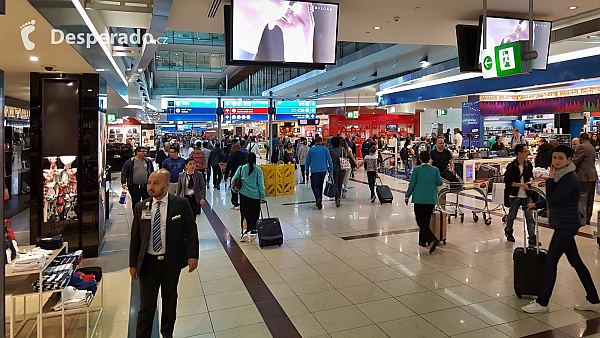 Letiště Dubaj - DXB (Spojené arabské emiráty)