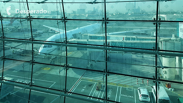 Letiště Dubaj - DXB (Spojené arabské emiráty)