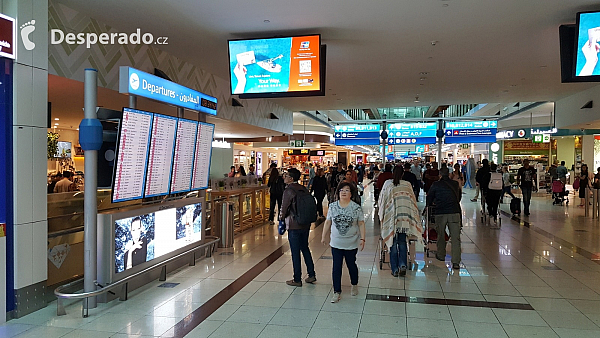 Letiště Dubaj - DXB (Spojené arabské emiráty)