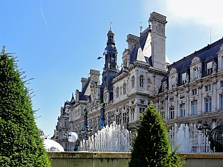 Hotel de Ville - Pařížská radnice (Francie)