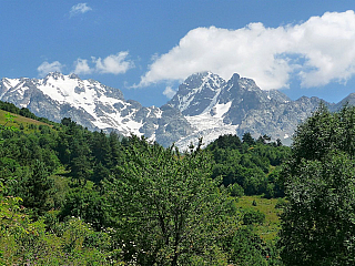 Cestou necestou nad Shovi (Gruzie)