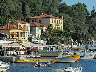 Rabac - původně rybářské městečko na Istrii