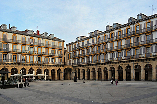 Constitución Plaza v San Sebastian (Španělsko)