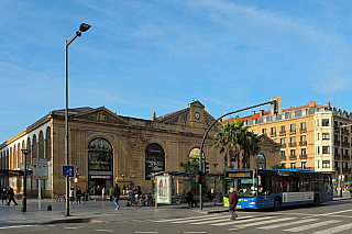 Tržnice v San Sebastian (Španělsko)