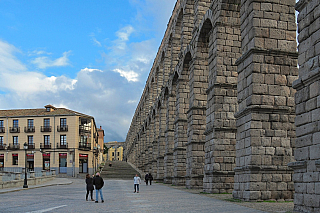 Akvadukt v Segovii (Španělsko)