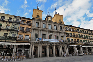 Plaza Mayor v Segovii (Španělsko)