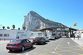 Hraniční přechod na Gibraltar (Velká Británie)