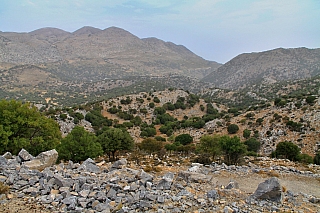 Planina Mesa Lasithi na Krétě (Řecko)