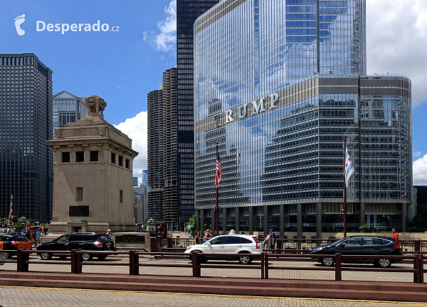 Mrakodrap Trump International Hotel and Tower v Chicagu (Illinois - USA)