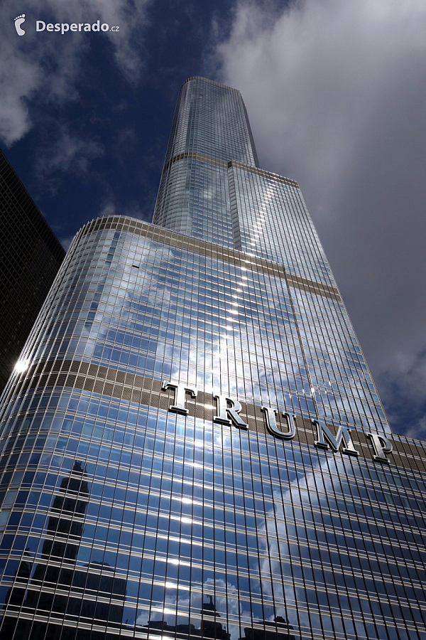 Mrakodrap Trump International Hotel and Tower v Chicagu (Illinois - USA)