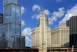 Mrakodrap Trump International Hotel and Tower v Chicagu (Illinois - USA)