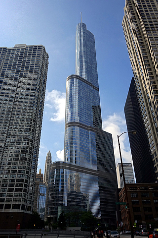 Mrakodrap Trump International Hotel and Tower v Chicagu (Illinois - USA)