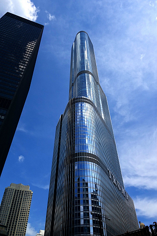 Mrakodrap Trump International Hotel and Tower v Chicagu (Illinois - USA)