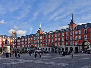 Náměstí Plaza Mayor v Madridu