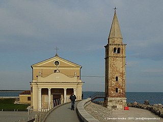 Kostel Madonna dell'Angelo v Caorle (Itálie)