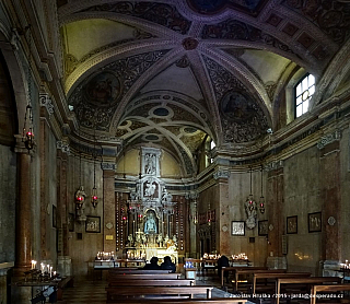 Kostel Madonna dell'Angelo v Caorle (Itálie)