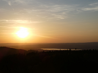 Západ slunce na Krudumu
