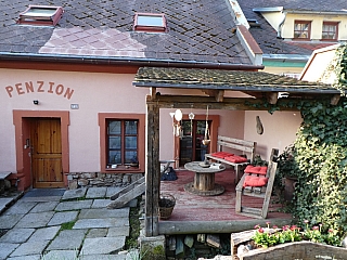 Krásné prostředí penzionu