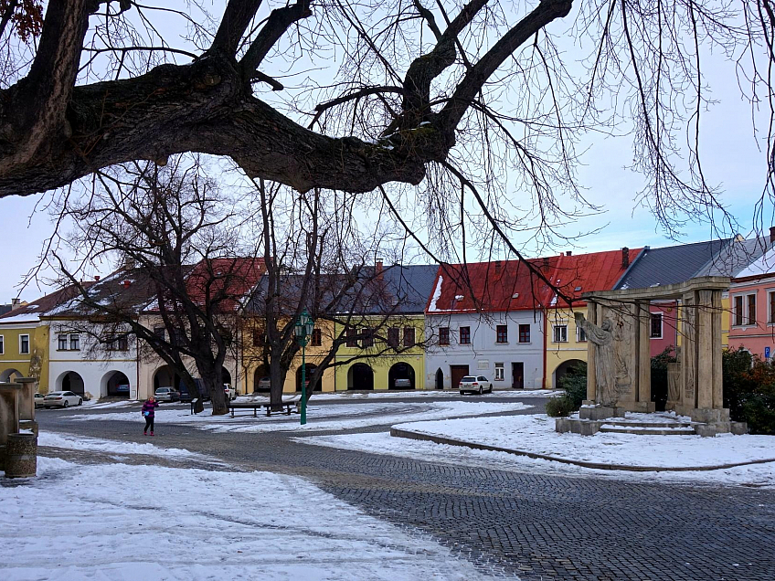 Horní náměstí v Přerově (Česká republika)