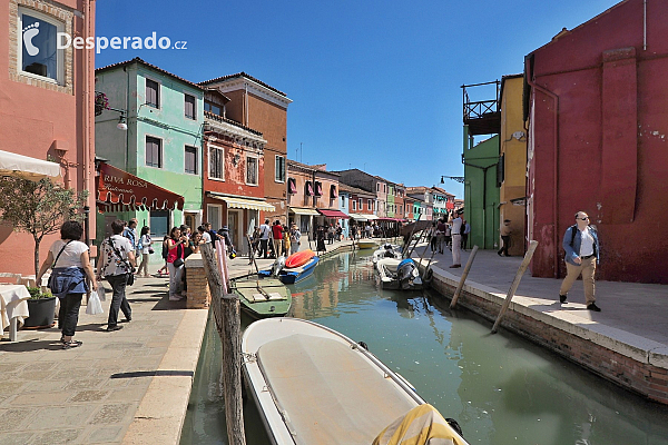 Ostrov Burano (Itálie)