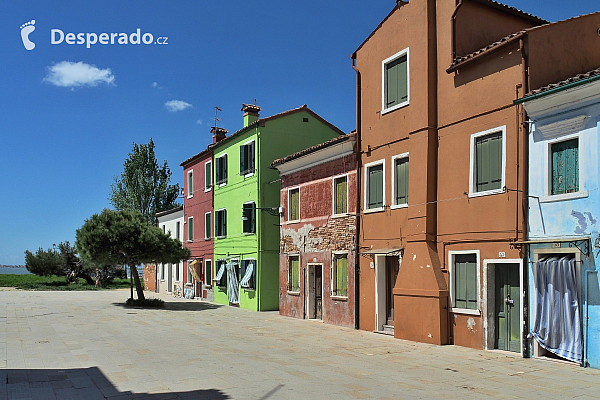 Ostrov Burano (Itálie)
