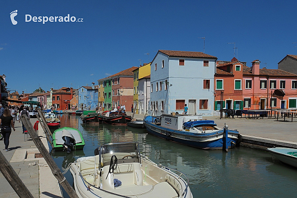 Ostrov Burano (Itálie)