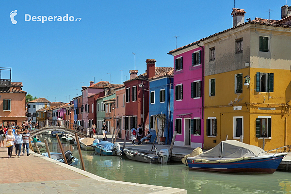 Ostrov Burano (Itálie)