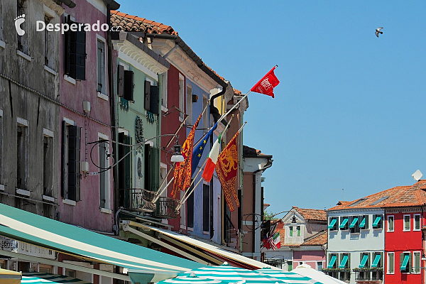 Ostrov Burano (Itálie)