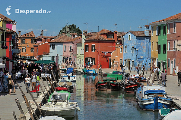 Ostrov Burano (Itálie)