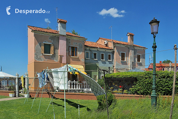 Ostrov Burano (Itálie)
